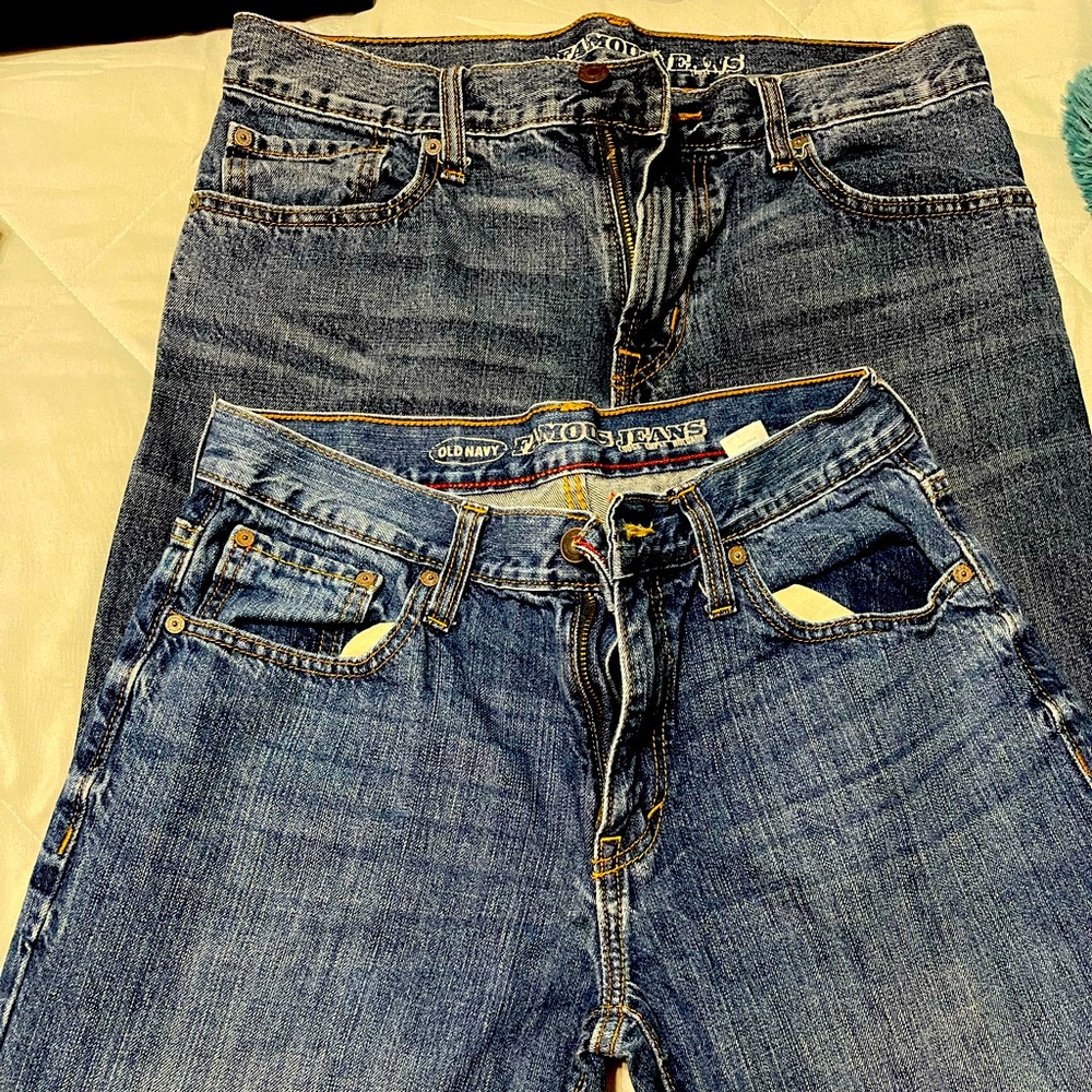 Old Navy Famous jeans 30x32 blue denim loose jean